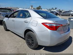 2015 Toyota Corolla L Silver vin: 5YFBURHE9FP331742