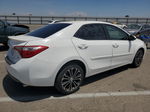 2015 Toyota Corolla L Белый vin: 5YFBURHE9FP336424