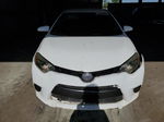 2015 Toyota Corolla L White vin: 5YFBURHE9FP340988