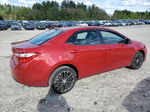 2016 Toyota Corolla L Red vin: 5YFBURHE9GP407218