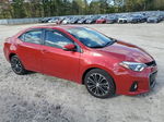 2016 Toyota Corolla L Red vin: 5YFBURHE9GP407218