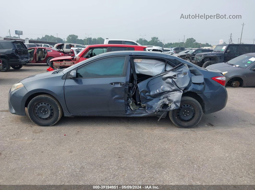 2016 Toyota Corolla Le Dark Blue vin: 5YFBURHE9GP420079