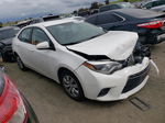 2016 Toyota Corolla L White vin: 5YFBURHE9GP449565