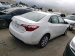 2016 Toyota Corolla L White vin: 5YFBURHE9GP449565