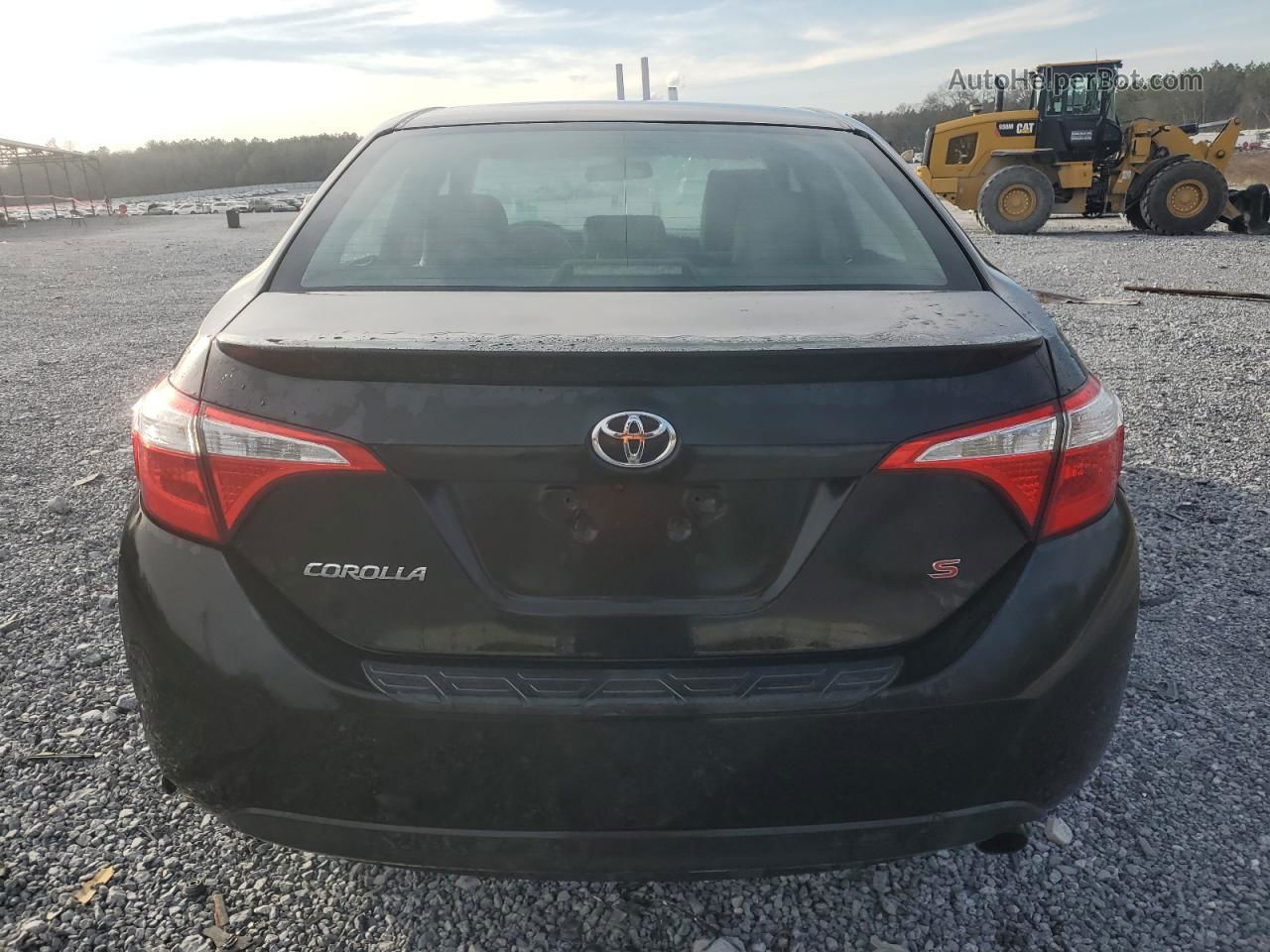 2016 Toyota Corolla L Черный vin: 5YFBURHE9GP497275