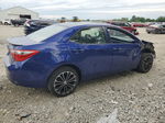 2016 Toyota Corolla L Blue vin: 5YFBURHE9GP524670