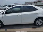 2016 Toyota Corolla Le White vin: 5YFBURHE9GP542389