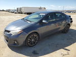 2016 Toyota Corolla L Blue vin: 5YFBURHE9GP551285