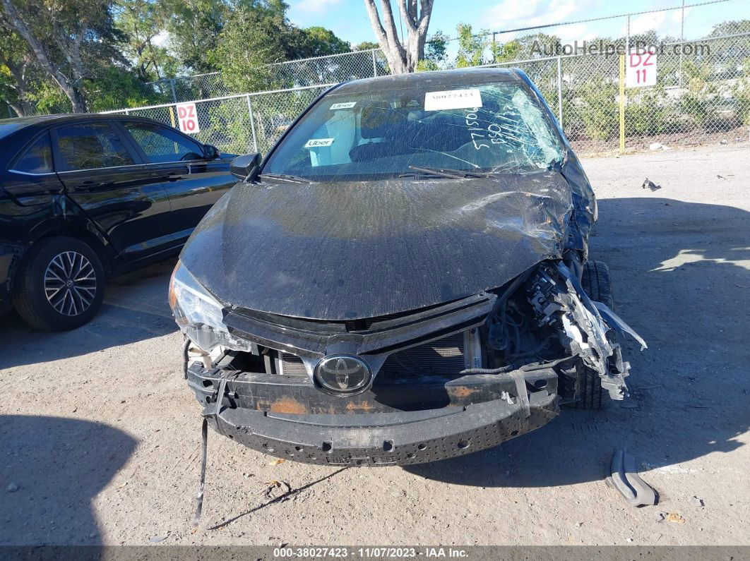 2017 Toyota Corolla Le Black vin: 5YFBURHE9HP571506