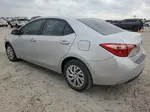 2017 Toyota Corolla L Silver vin: 5YFBURHE9HP572204