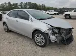 2017 Toyota Corolla L Silver vin: 5YFBURHE9HP572204