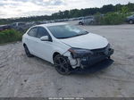 2017 Toyota Corolla Le White vin: 5YFBURHE9HP577404