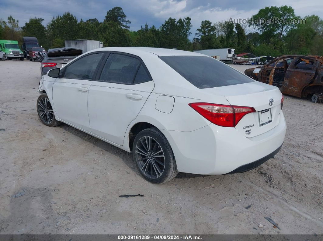 2017 Toyota Corolla Le Белый vin: 5YFBURHE9HP577404