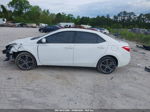 2017 Toyota Corolla Le White vin: 5YFBURHE9HP577404