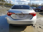 2017 Toyota Corolla L Silver vin: 5YFBURHE9HP582733