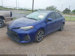 2017 Toyota Corolla Xse Blue vin: 5YFBURHE9HP630344