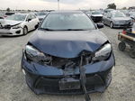 2017 Toyota Corolla L Blue vin: 5YFBURHE9HP639366