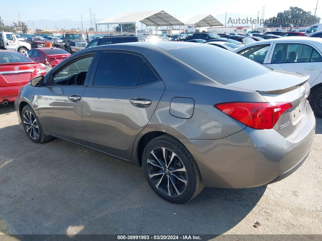 2017 Toyota Corolla Se Коричневый vin: 5YFBURHE9HP716026