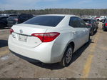 2017 Toyota Corolla Le White vin: 5YFBURHE9HP737104