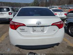 2017 Toyota Corolla Le White vin: 5YFBURHE9HP737104