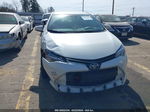 2017 Toyota Corolla Le White vin: 5YFBURHE9HP737104