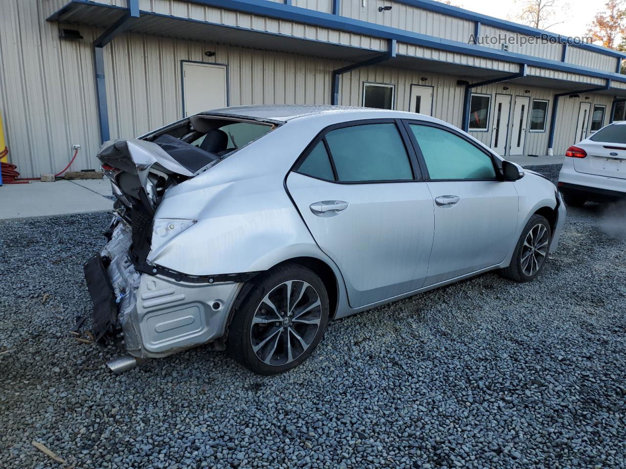 2019 Toyota Corolla L Silver vin: 5YFBURHE9KP870856