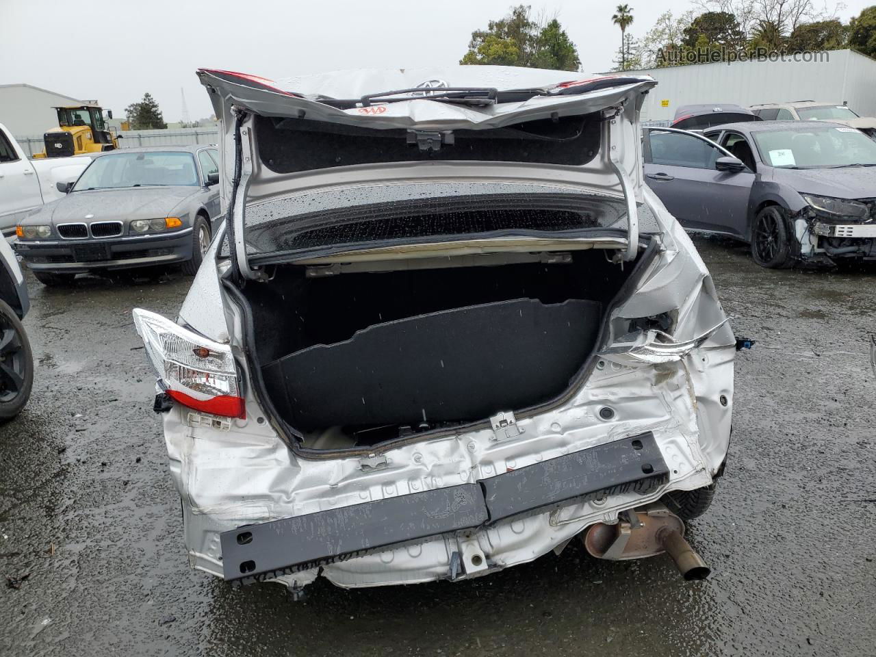 2019 Toyota Corolla L Silver vin: 5YFBURHE9KP875474