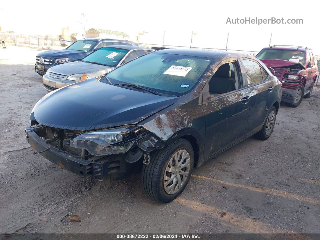 2019 Toyota Corolla Le Black vin: 5YFBURHE9KP875751