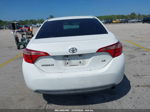 2019 Toyota Corolla Le White vin: 5YFBURHE9KP878228