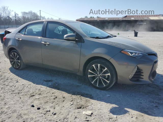 2019 Toyota Corolla L Brown vin: 5YFBURHE9KP880478