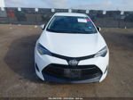 2019 Toyota Corolla Le White vin: 5YFBURHE9KP882120