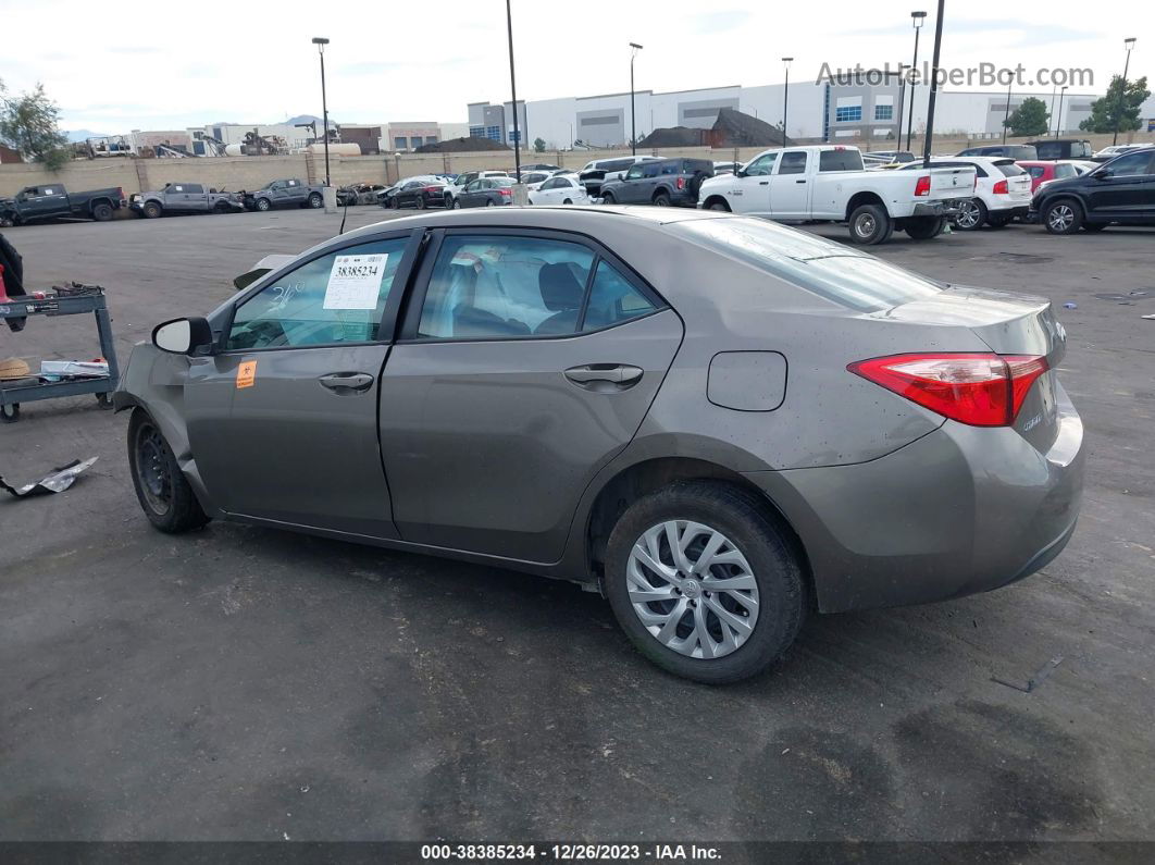 2019 Toyota Corolla Le Brown vin: 5YFBURHE9KP897183