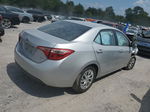 2019 Toyota Corolla L Silver vin: 5YFBURHE9KP902320