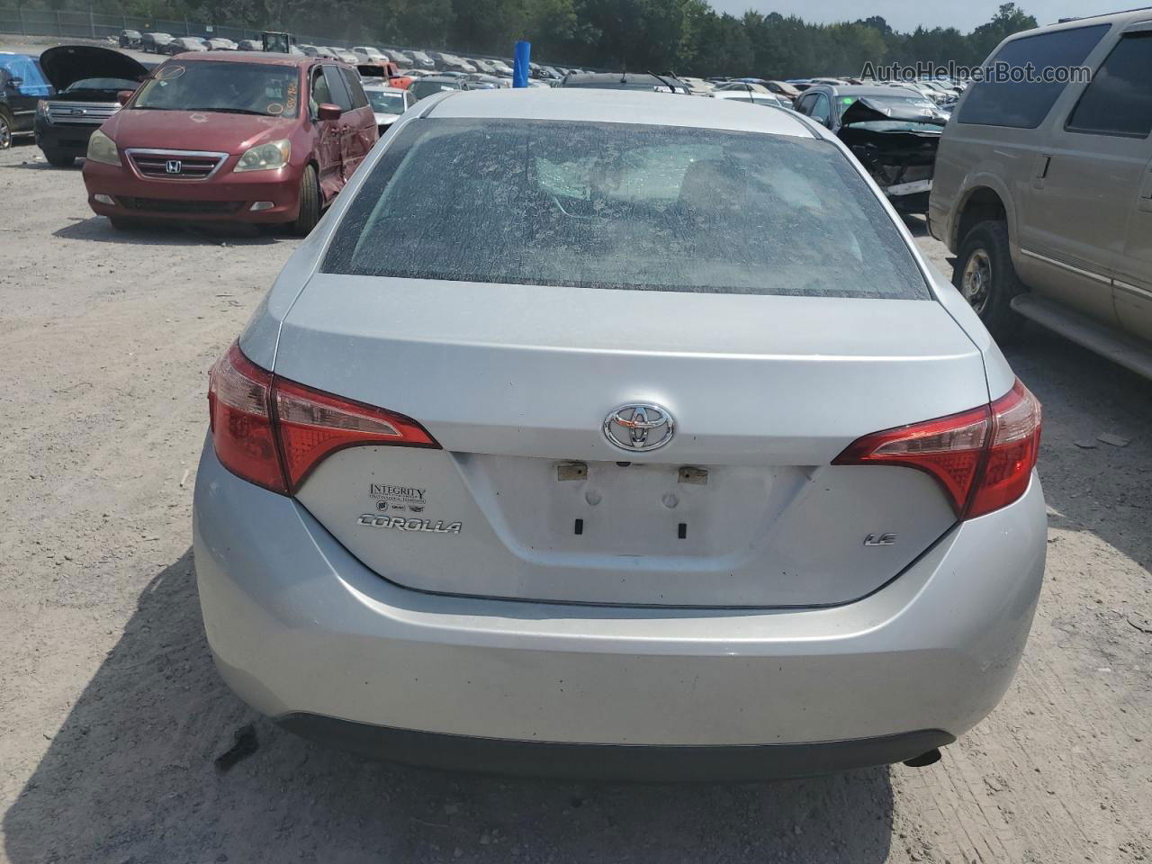 2019 Toyota Corolla L Silver vin: 5YFBURHE9KP902320