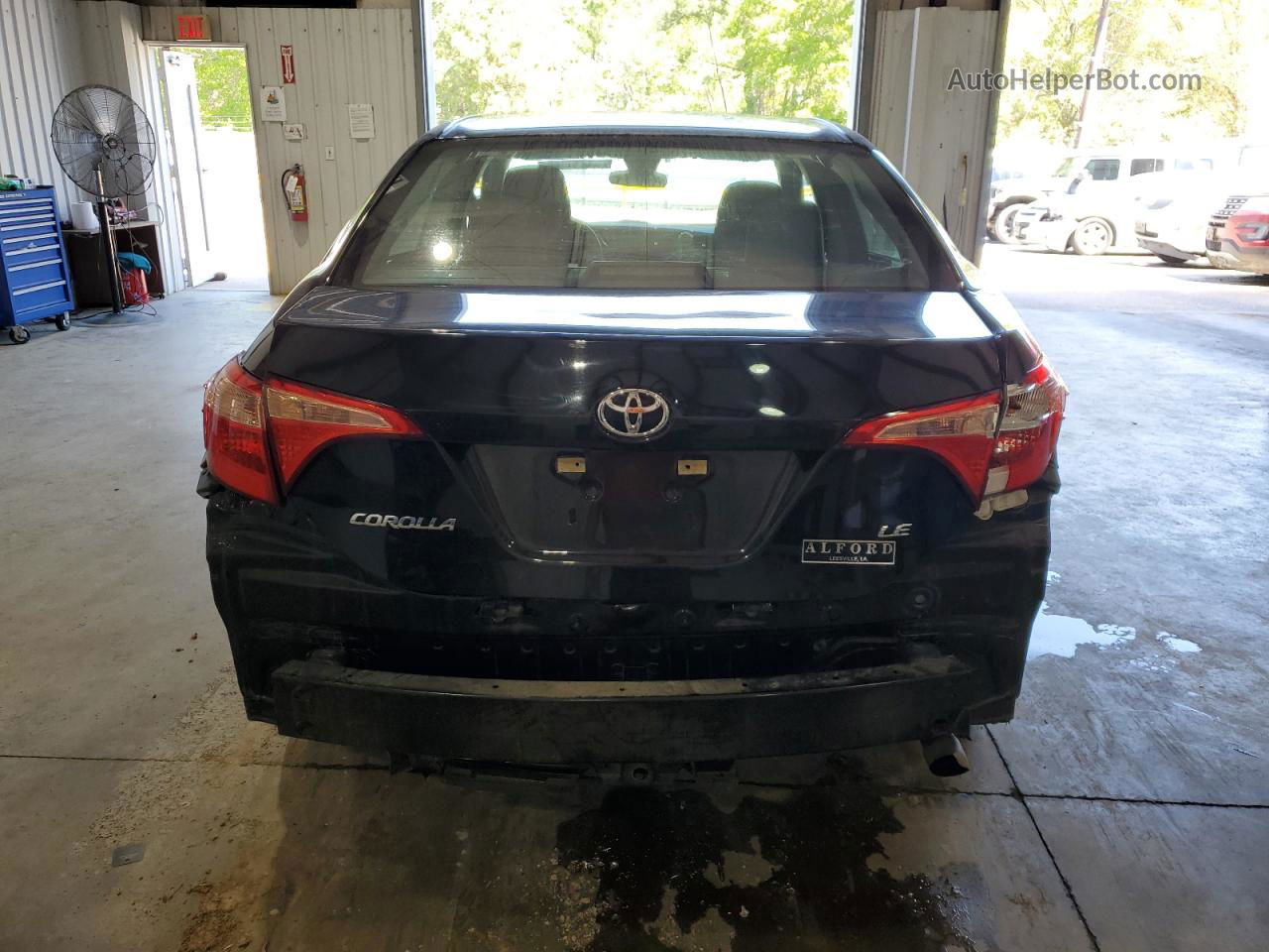 2019 Toyota Corolla L Black vin: 5YFBURHE9KP909414