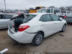 2019 Toyota Corolla Le White vin: 5YFBURHE9KP921210