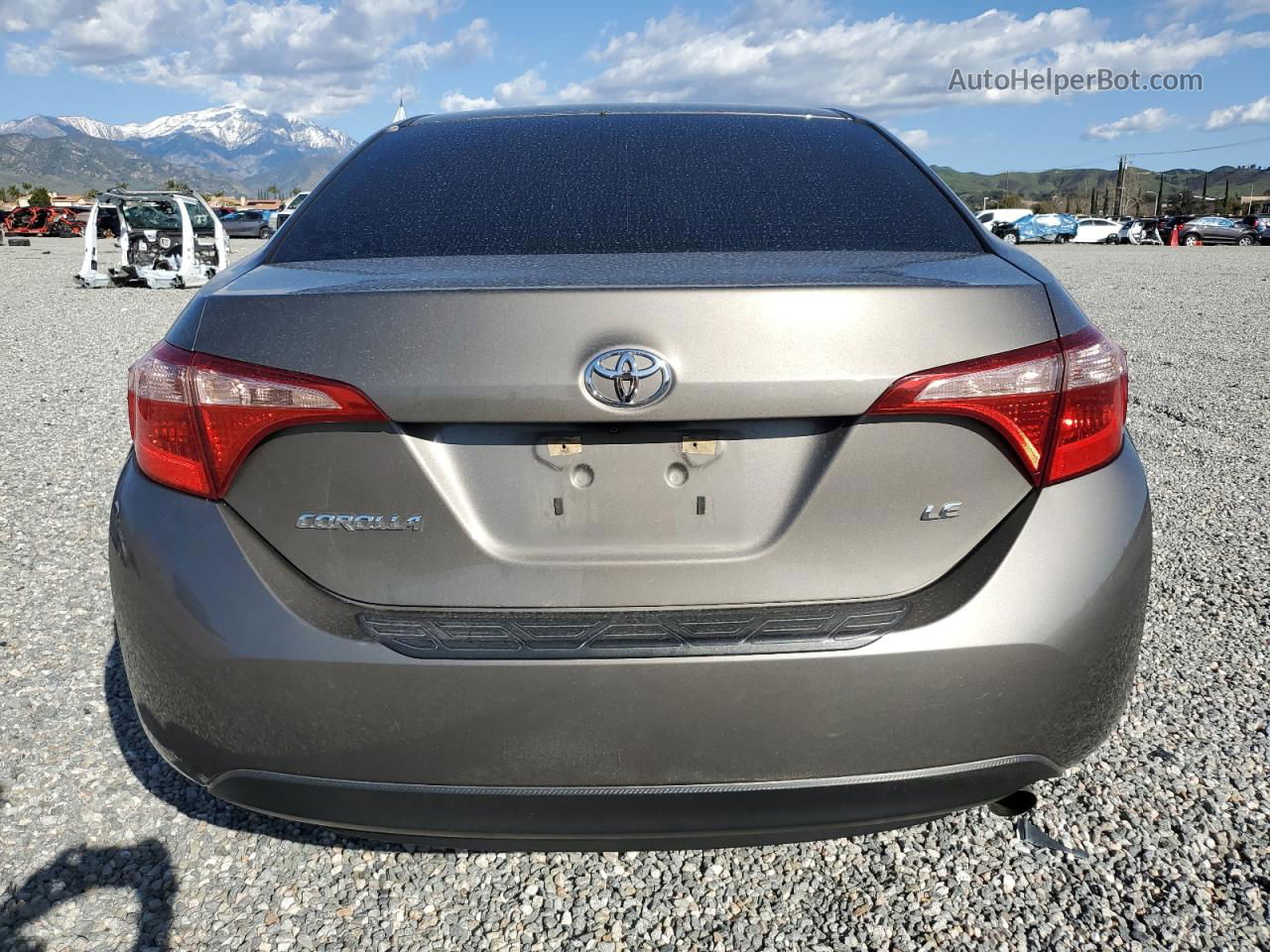 2019 Toyota Corolla L Charcoal vin: 5YFBURHE9KP925368