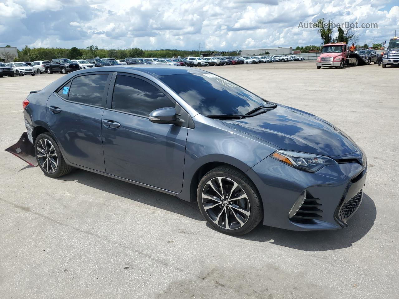 2019 Toyota Corolla L Charcoal vin: 5YFBURHE9KP932188