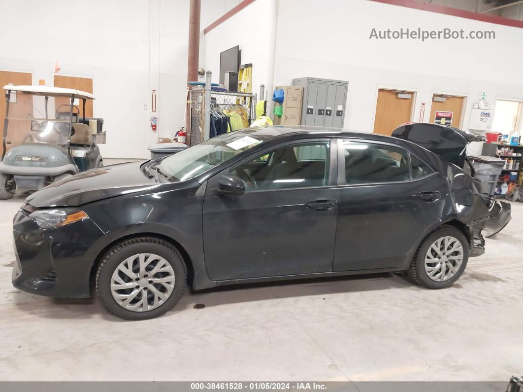 2019 Toyota Corolla Le Черный vin: 5YFBURHE9KP933521