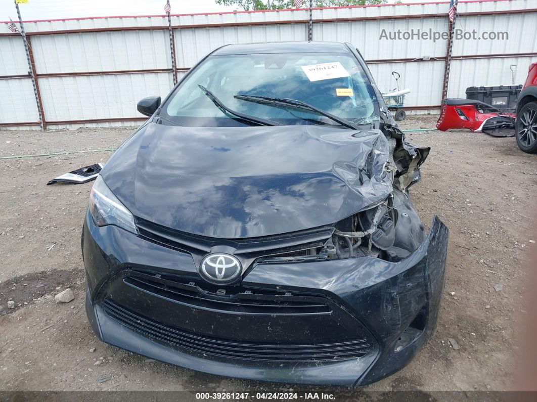 2019 Toyota Corolla Le Black vin: 5YFBURHE9KP934636