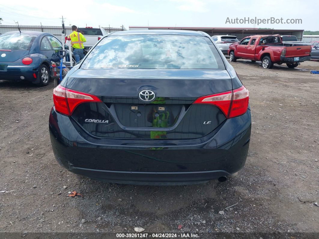 2019 Toyota Corolla Le Black vin: 5YFBURHE9KP934636