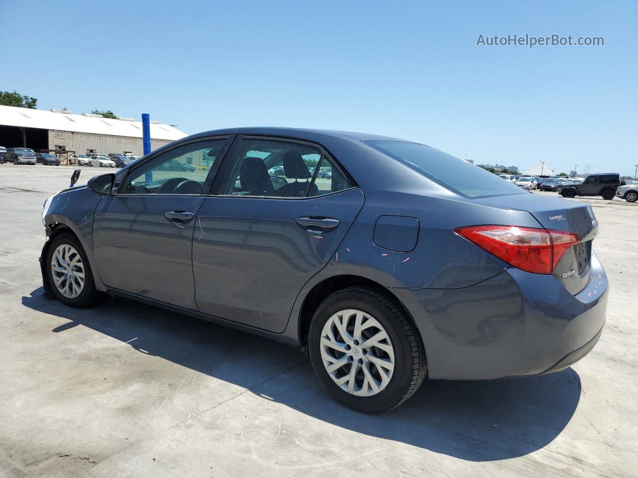 2019 Toyota Corolla L Blue vin: 5YFBURHE9KP939013