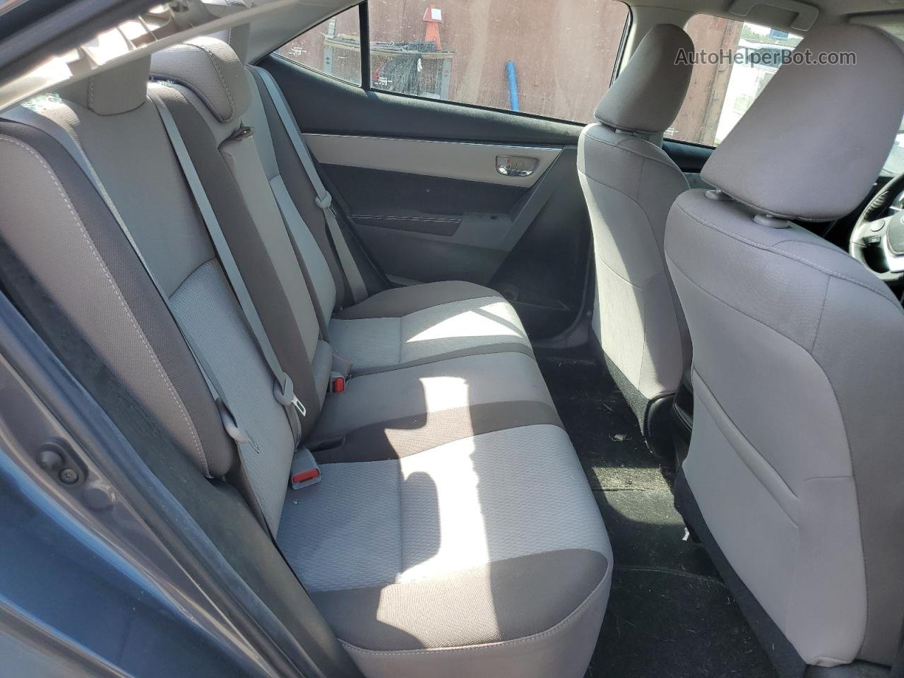2019 Toyota Corolla L Gray vin: 5YFBURHE9KP945930