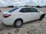 2014 Toyota Corolla L White vin: 5YFBURHEXEP038690