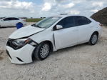 2014 Toyota Corolla L White vin: 5YFBURHEXEP038690