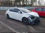 2014 Toyota Corolla S Plus White vin: 5YFBURHEXEP106616