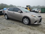 2014 Toyota Corolla L Tan vin: 5YFBURHEXEP114909