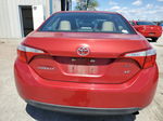 2014 Toyota Corolla L Red vin: 5YFBURHEXEP116143