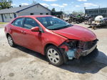 2014 Toyota Corolla L Red vin: 5YFBURHEXEP116143