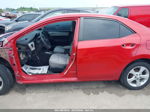 2014 Toyota Corolla Le Red vin: 5YFBURHEXEP138045